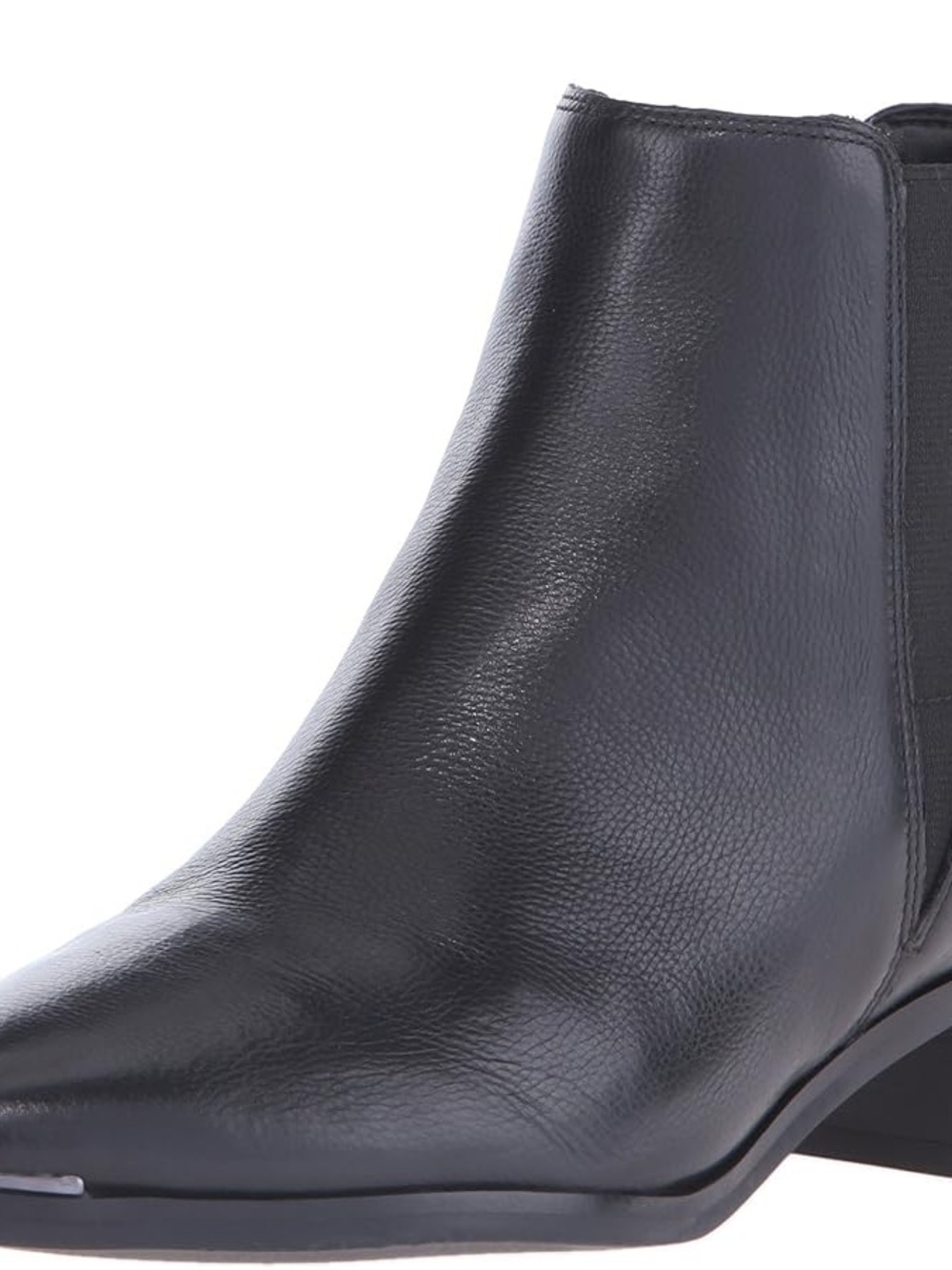 Marc Fischer Black Leather Chelsea Ankle Boot - Women